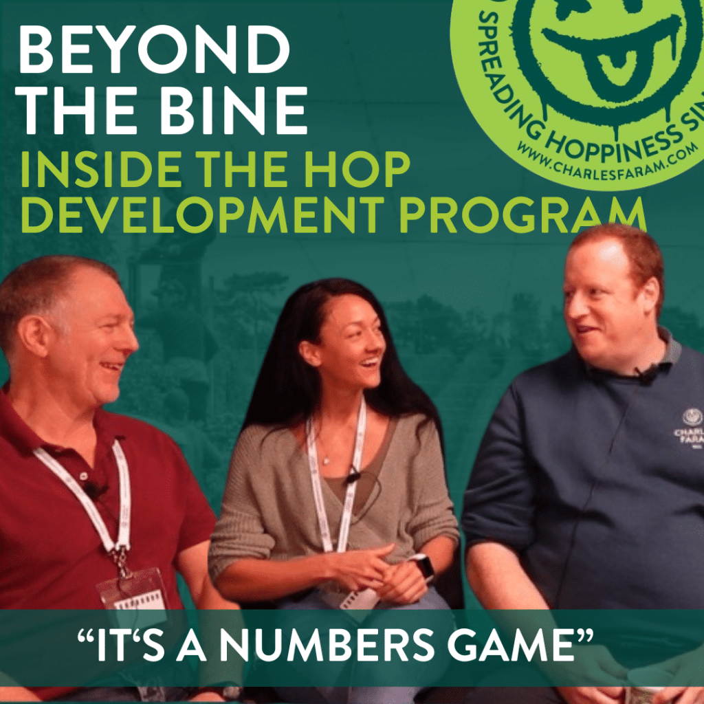 The Charles Faram Podcast Spreading Hoppiness - Ep22: Beyond the Bine - Inside the Hop Development Program