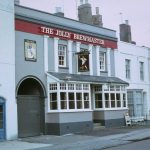 The Jolly Brewmaster pub as mention within the brewer cost savings podcast